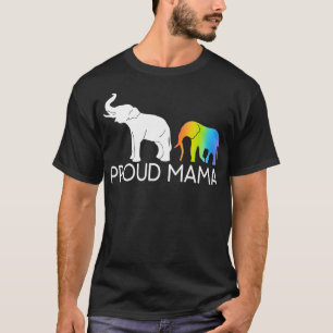 Proud Mamma Elephant Mamma New mamma Elephant Älsk T Shirt