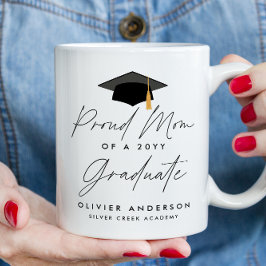 Proud mamma för manuset 2022 student mugg