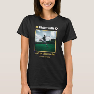Proud Mamma-fotbollsspelare Modern Photo studenten T Shirt