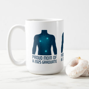 Proud Mamma från 2025 Biomed Grad Futuristiska A Kaffemugg