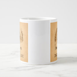 Proud Mamma från 2025 History Grad - Landmark Art Jumbo Mugg