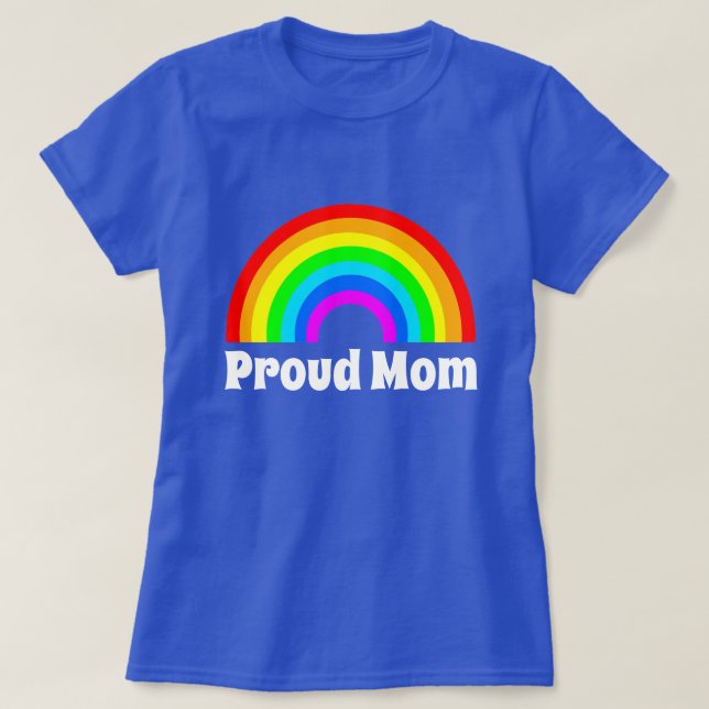PROUD MAMMA HBT TQ-PRIDET T SHIRT (Design framsida)