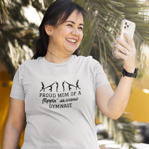 Proud Mamma i en Vänppin Fantastisk Gymnast T Shirt