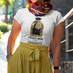 Proud Mamma i Student Arch Shaped Photo T Shirt