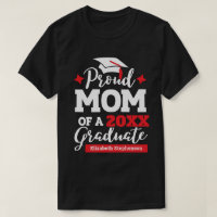 Proud Mamma i student, röd och vit