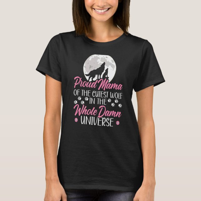 Proud Mamma Mamma T Shirt (Framsida)