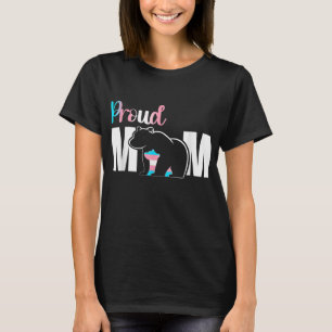 Proud Mamma Mors dag Transgender HBT-Mamman Bear T Shirt