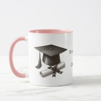 Proud mamma-mugg för examen mugg