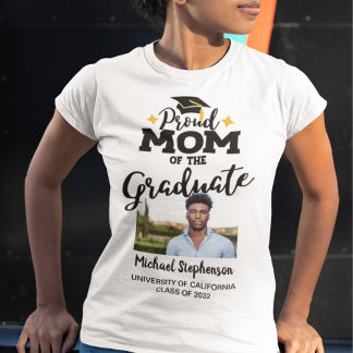 Proud Mamma på fotot namn T-Shirt från student