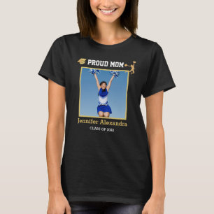 Proud Mamma Photo CheerLeader gratulerara student T Shirt