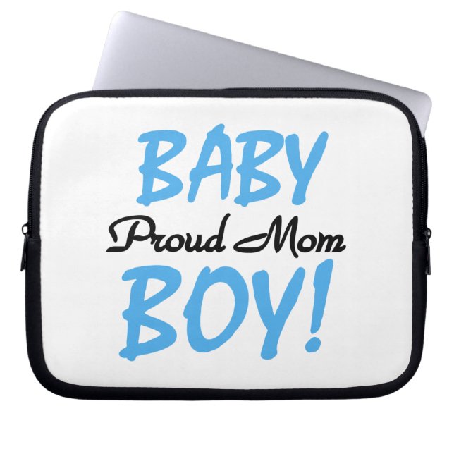 Proud Mamma Pojke-gåvor Laptop Sleeve (Framsidan)