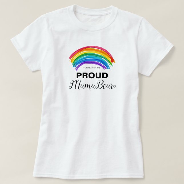 Proud Mamma T-shirt (Design framsida)