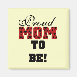 Proud Mamma till Beskjortor och gåvor Magnet