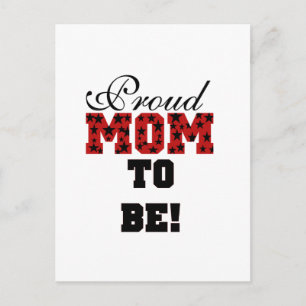Proud Mamma till Beskjortor och gåvor Vykort