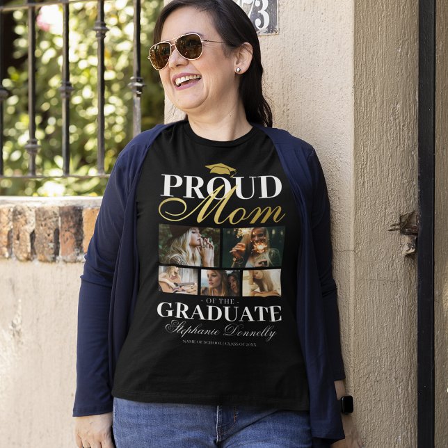 Proud Mamma vid Student T-Shirt (Skapare uppladdad)