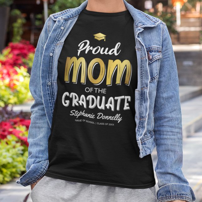 Proud Mamma vid Student T-Shirt (Skapare uppladdad)