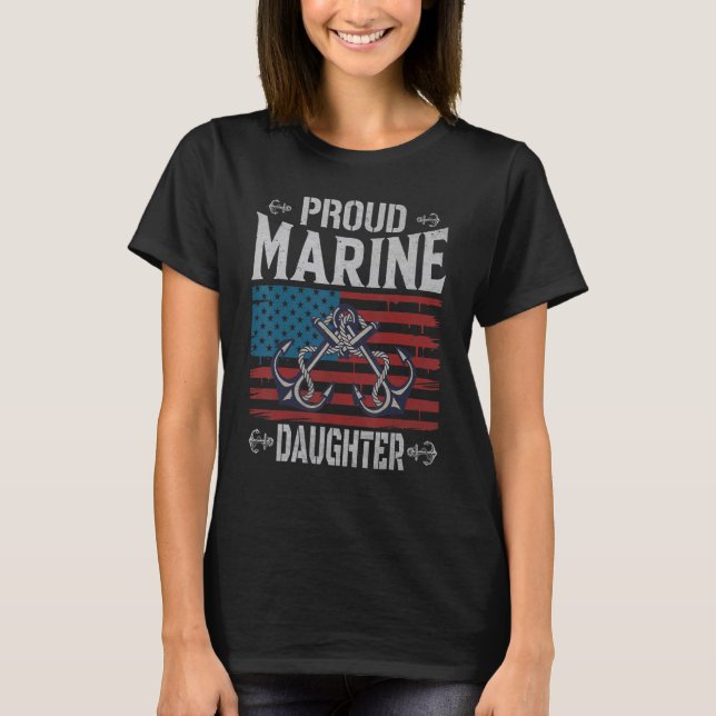 Proud Marine DDoDotter T Shirt (Framsida)