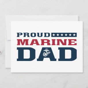 Proud Marine Pappa - Färg