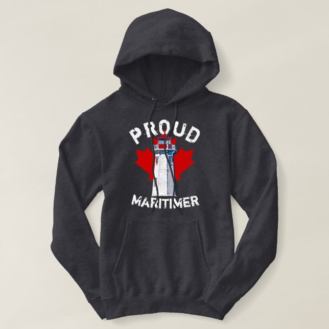 Proud Maritimer shirt Nova Scotia peggy's cove T Shirt (Design framsida)