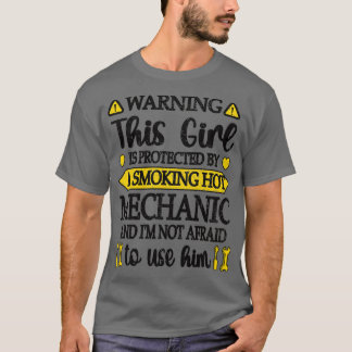 Proud Mechanic Makanic Gifts Mechanic Girlkompis T Shirt