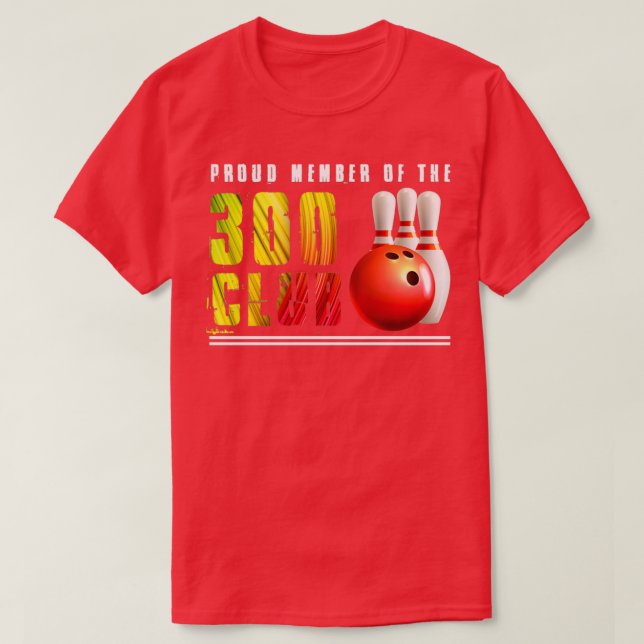 Proud Member Of The 300 Club T Shirt (Design framsida)