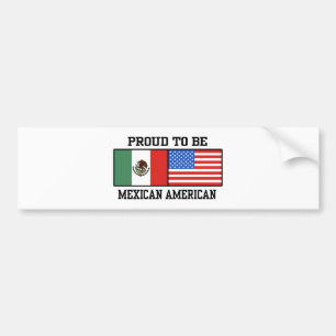 Proud Mexican American Bildekal