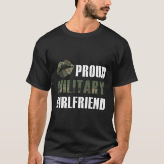Proud Milit Girlvän Soldier Girlvän T Shirt