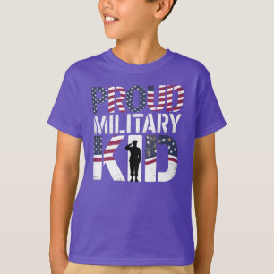 Proud Militär Kid-Pride T Shirt