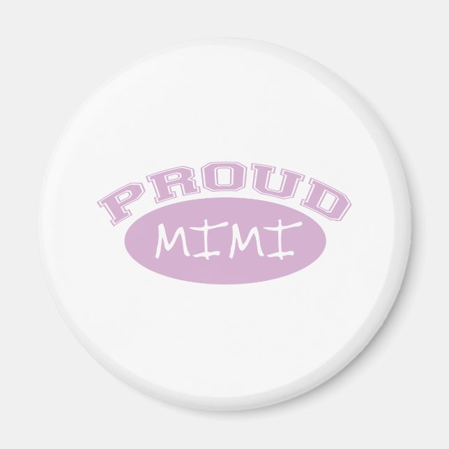 Proud Mimi (Rosa) Magnet (Framsidan)
