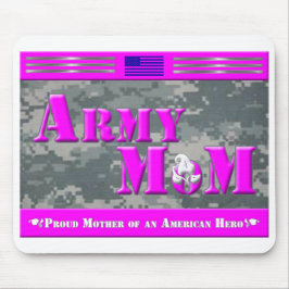 Proud Mor av en amerikansk Hero Gift Mouse Pad Musmatta