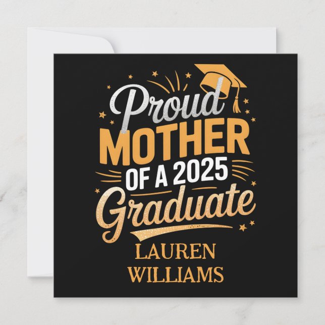 Proud Mor av en gåva 2025 Student-Studenten (Framsida)