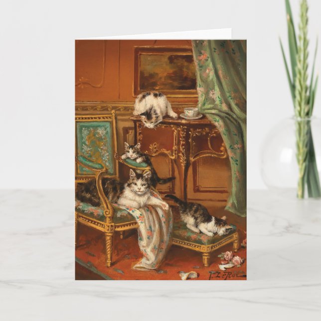 Proud Mor Cat | Jules Le Roy Kort (Framsida)