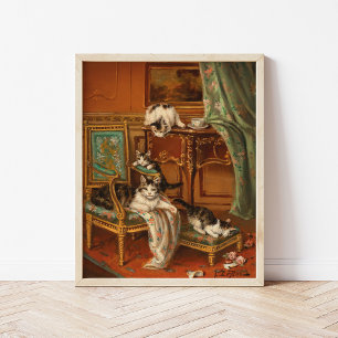 Proud Mor Cat   Jules Le Roy Poster