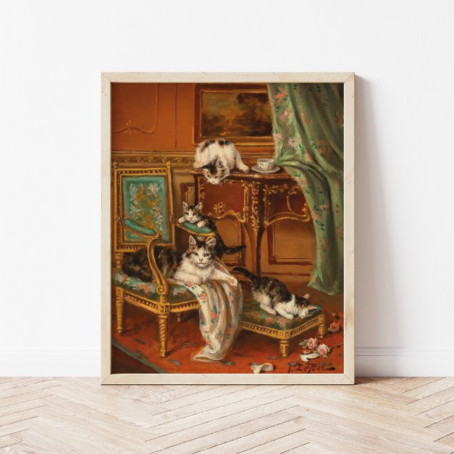Proud Mor Cat | Jules Le Roy Poster (Skapare uppladdad)