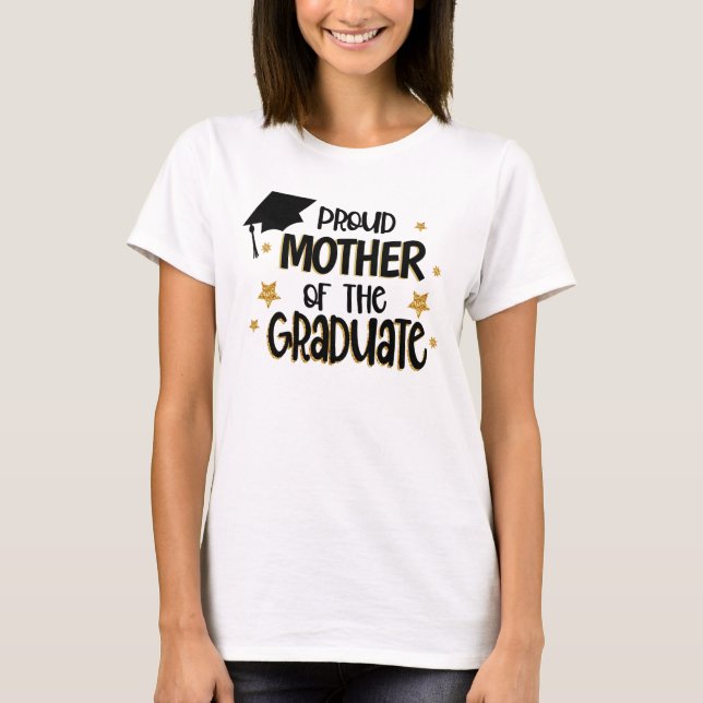 Proud Mor vid Student T Shirt (Framsida)