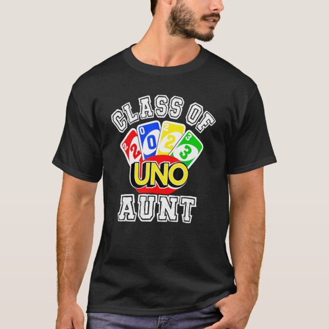 Proud Moster av 2023 års högsta Uno-klass på 2023  T Shirt (Framsida)