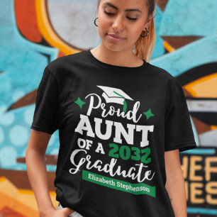 Proud Moster av en svart grönt i student 2023 T Shirt