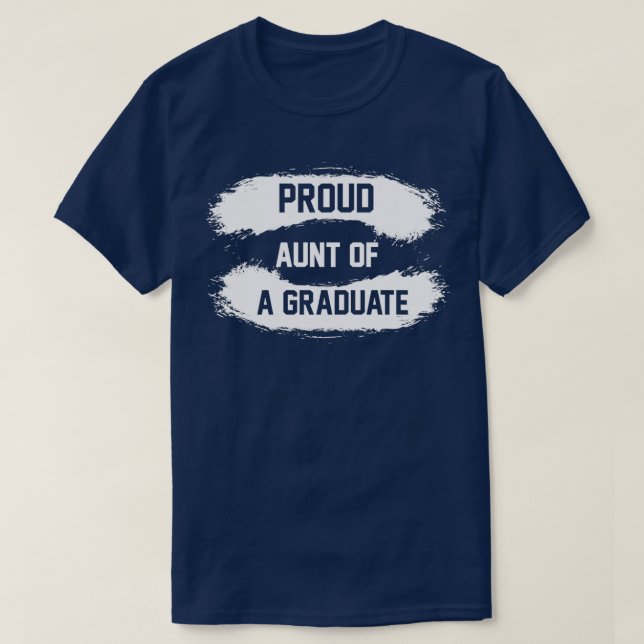 Proud moster i student t shirt (Design framsida)
