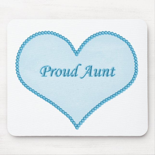 Proud Moster Mousepad, Blue Musmatta (Framsidan)