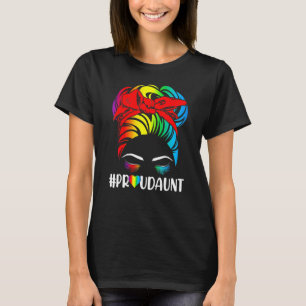 Proud Moster Pride Lgbt Flagga Gay Lesbisk Matchin T Shirt