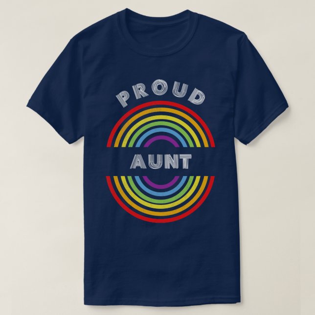 Proud moster Pride LGBT LGBTQ T HBT Supportpris Shirt (Design framsida)