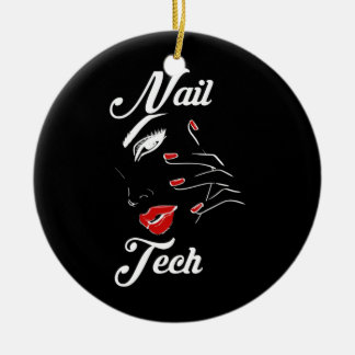 Proud Nagel Tech Julgransprydnad Keramik