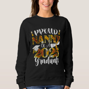 Proud Nanny av klass 2025 Student Nanny Seni T Shirt