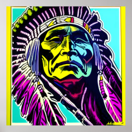 PROUD NATIVE AMERICAN POSTER
