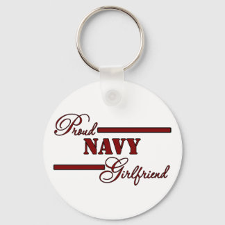 Proud Navy Girlkompis (Red N Black) Nyckelring