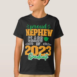 Proud NEPHEW av klass 2023 MODERN SCRIPT T Shirt