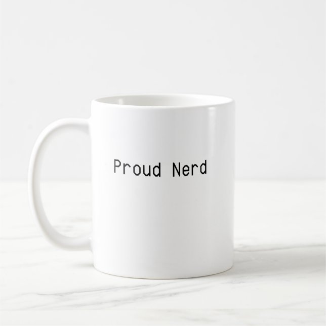 Proud Nerd Kaffemugg (Vänster)