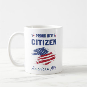 Proud New American Citizen, medborgarskapsceremoni Kaffemugg