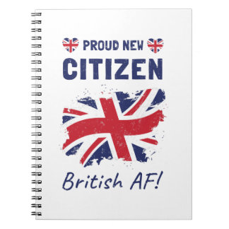 Proud New British Citizen, medborgarskapspremien Anteckningsbok