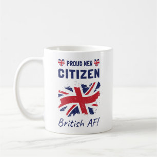 Proud New British Citizen, medborgarskapspremien Kaffemugg